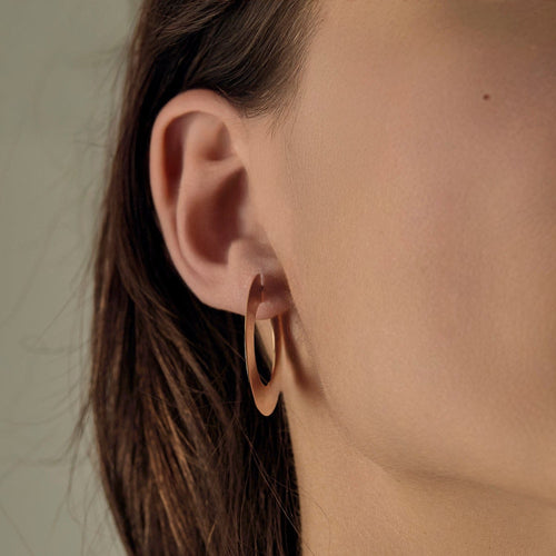 DINH VAN - 目标 - 一对黄金圆环耳环