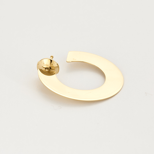 DINH VAN - 目标 - 一对黄金圆环耳环