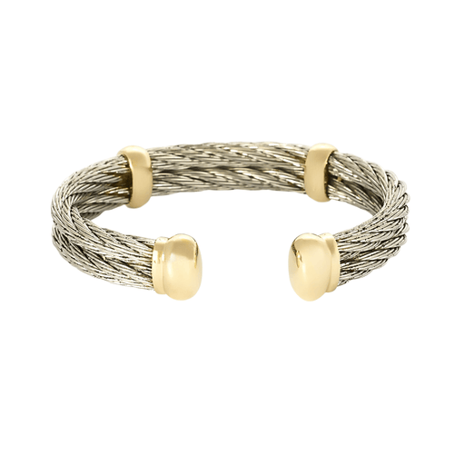 FRED - Force 10 Vintage - Armband aus Gold und Stahl