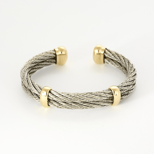 FRED - Force 10 Vintage - Brățară din aur și oțel