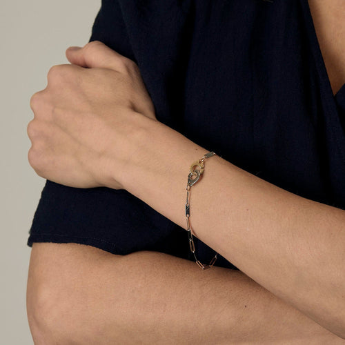 DINH VAN - Menottes R10 - 双色金手链