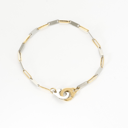 DINH VAN - Menottes R10 - 双色金手链