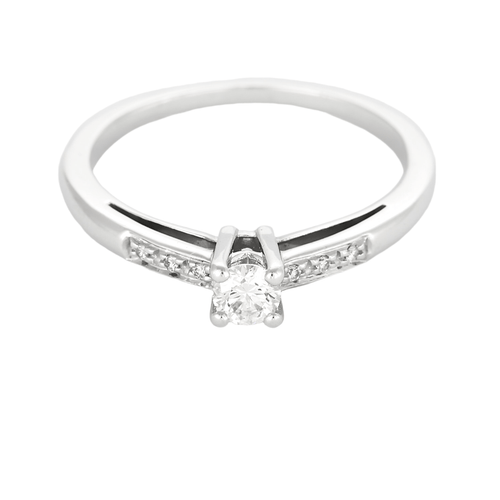 Mauboussin "Tu es le sel de ma vie 第2号 - 白金钻石戒指