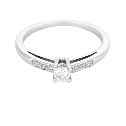 Mauboussin "Tu es le sel de ma vie 第2号 - 白金钻石戒指