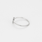 STONE - Bague "Croix" en or gris et diamants