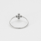 STONE - Bague "Croix" en or gris et diamants