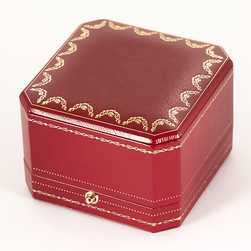 LOVE - Snubní prsten ve žlutém zlatě. Malý model.