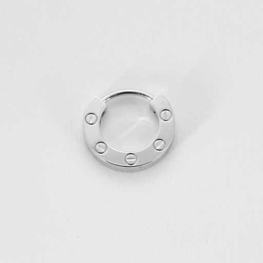 CARTIER - Love - Mono brinco em ouro branco