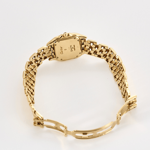 Cartier Ceas Panthere din aur galben și diamante