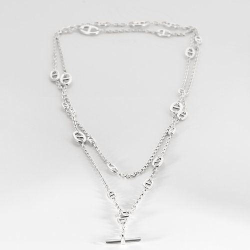 Hermes - Farandole - Sautoir em Prata. 160.