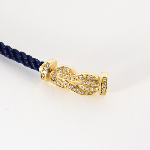 FRED - 无限幸运手链，黄金与钻石