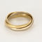 Bague 52 Cartier - Trinity - Petit modèle - Bague trois anneaux 58 Facettes DV23430-7
