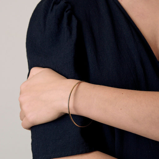 Bracelet Bracelet jonc en or jaune 58 Facettes DV22852-8