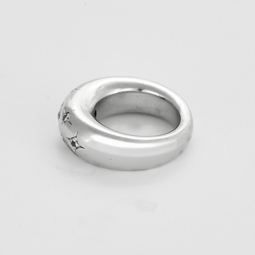 CHAUMET - Ring i hvitt gull og diamanter