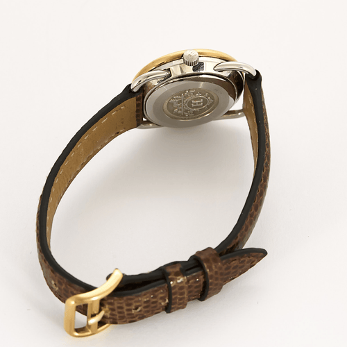 Montre HERMES - Arceau - Montre en acier et plaqué or 58 Facettes DV23242-1