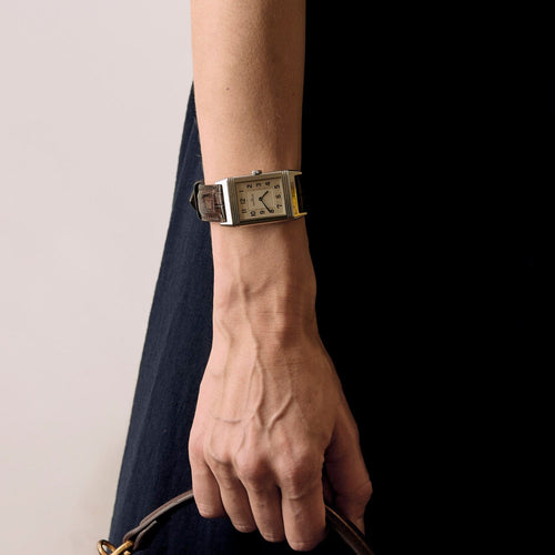 JAEGER LECOULTRE - Reverso - Ultra slim - Relógio em aço