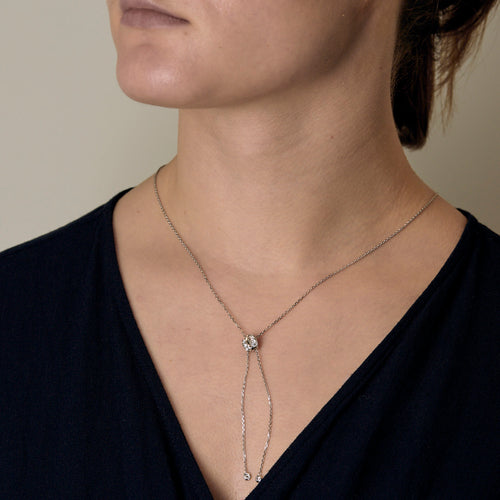 CHAUMET - Lien Séduction - Collier en or gris et diamants