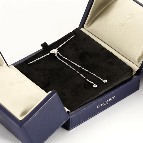 CHAUMET - Seduction Link - Necklace in white gold and diamonds