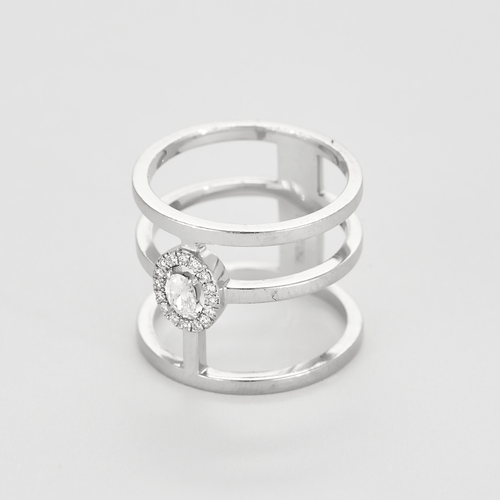 Anillo Messika de oro blanco con diamantes, oro blanco, diamante