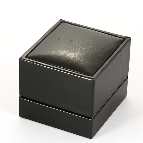 BULGARI - Allegra - Medium Modell Halvledad ring i gult guld, diamanter och färgade stenar