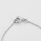 Chain Necklace and Heart Pendant in white gold and diamonds 58 Facettes DV24276-12