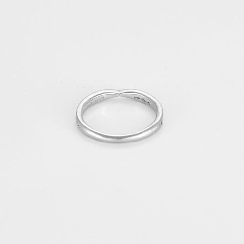 Tiffany & Co - Harmony - Anillo de matrimonio en platino y diamantes