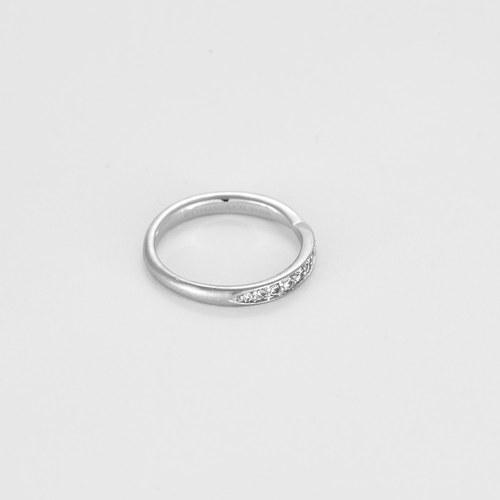Tiffany & Co - Harmony - Anillo de matrimonio en platino y diamantes