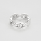 Anillo 52 Hermès Anillo Anillo Chaîne d'Ancre Modelo pequeño plata 58 Facettes DDV24955-1