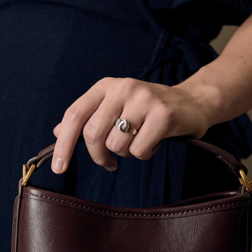 Dinh Van Pierścień DINH VAN - Pierścień Menottes R10