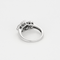 Bague 50 Bague "Fleurs" en or gris 14K et diamants 58 Facettes DV24448-4-50-2