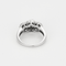 Bague 50 Bague "Fleurs" en or gris 14K et diamants 58 Facettes DV24448-4-50-2