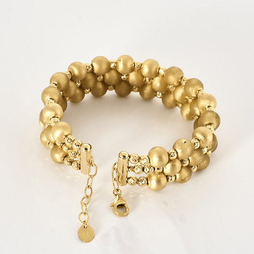 Keltakultainen rannekoru