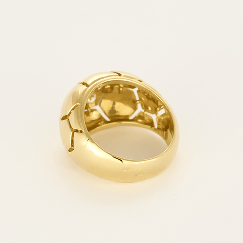 Bague 55 ALDEBERT- Bague en or jaune et diamants 58 Facettes DV25249-1