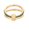 Pomellato - Iconica - Anillo de oro rosa y esmeraldas