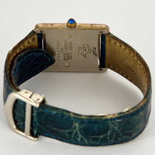 CARTIER - Tank Must - Klocka i Silver