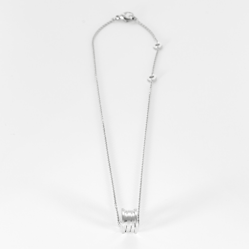 Bulgari - B Noll - Halsband i vitguld