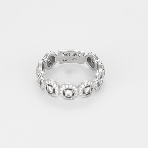 Bague 49 Messika - Joy - Bague en or gris et diamants 58 Facettes DV13879-5