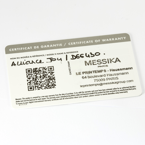 Bague 49 Messika - Joy - Bague en or gris et diamants 58 Facettes DV13879-5