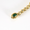 Bracelet Bracelet en or jaune, diamants et émeraudes 58 Facettes DV22637-3