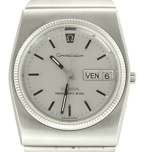 OMEGA - Constellation Megaquartz 32Mhz - Montre en acier