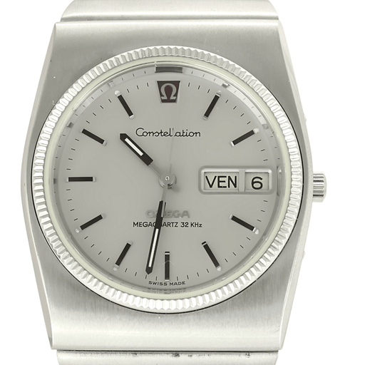 OMEGA - Constellation Megaquartz 32Mhz - Montre en acier