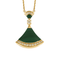 Collier Bulgari - Divas' Dream - Collier en or jaune, malachite et diamants 58 Facettes DDV24615-1