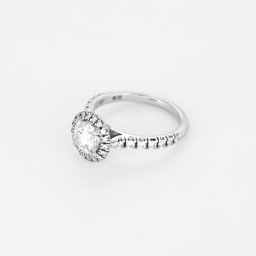 CARTIER - Destinée - Bague en platine et diamants