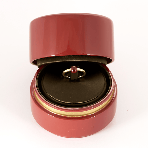 Pomellato - M'ama non M'ama - Bague en or rose et grenat spessartite