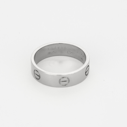 CARTIER - Love - Model clasic - Verighetă din aur alb