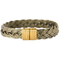 FRED - FORCE 10 Vintage - Steel and yellow gold bracelet