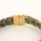 FRED - FORCE 10 Vintage - Steel and yellow gold bracelet