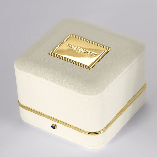 Boucheron - Quatre Radiant - Obrączka ślubna w białym złocie i diamentach