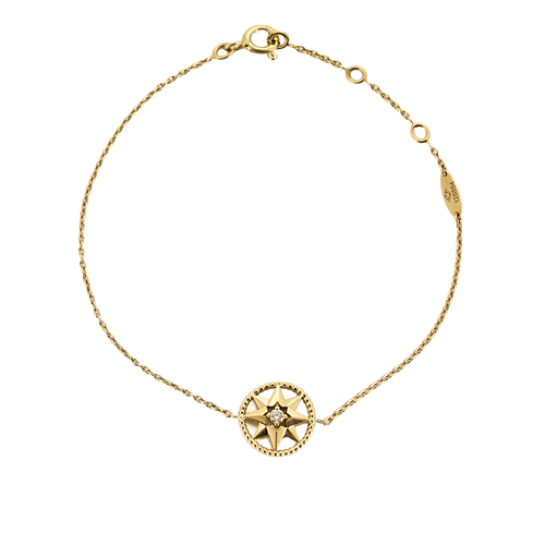 DIOR - Rose des vents - Sarı altın, sedef ve pırlanta bilezikler