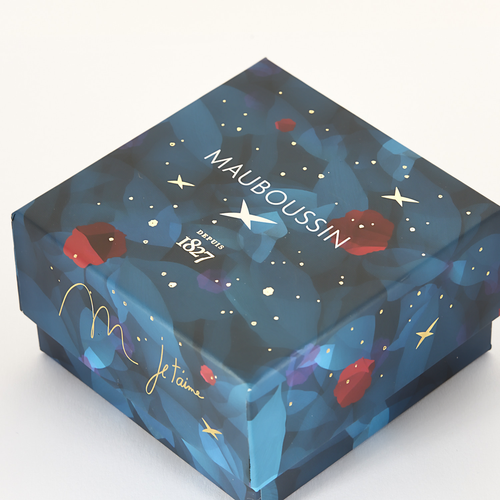 Mauboussin - Tvá krása mě ohromuje - Prsten z bílého zlata a diamantů